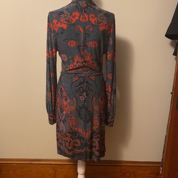 🐢🐢Laundry Retro 70’s design Tie waist dress ⚡️ - Picture 8 of 13